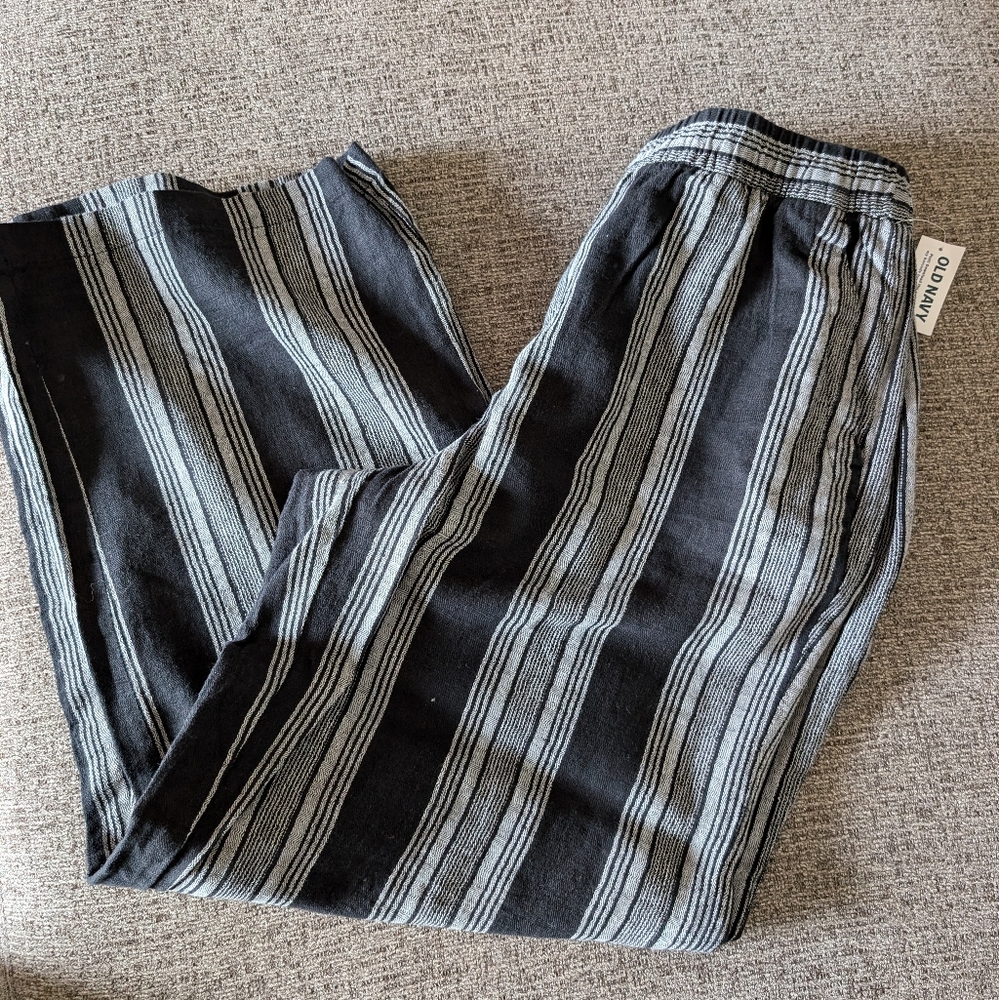 Women's linen blend pants
